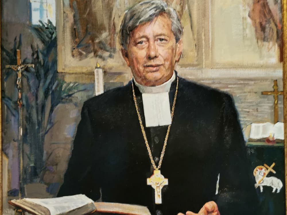 Valmis portreemaal piiskop Joel Luhametsast