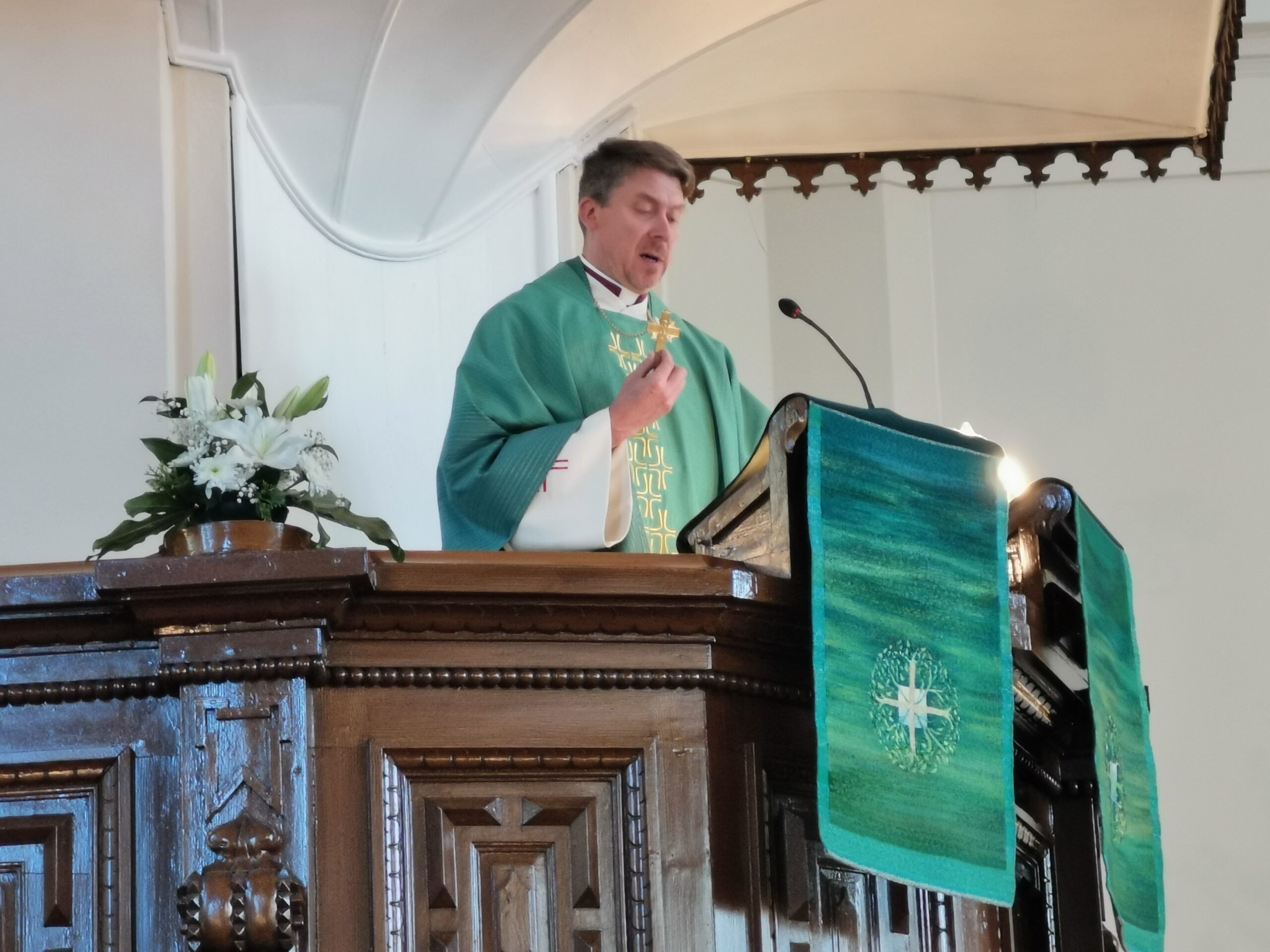 Peapiiskop Urmas Viilma meenutas jutluses esimese eesti soost piiskopi ametissepühitsemise sündmusi