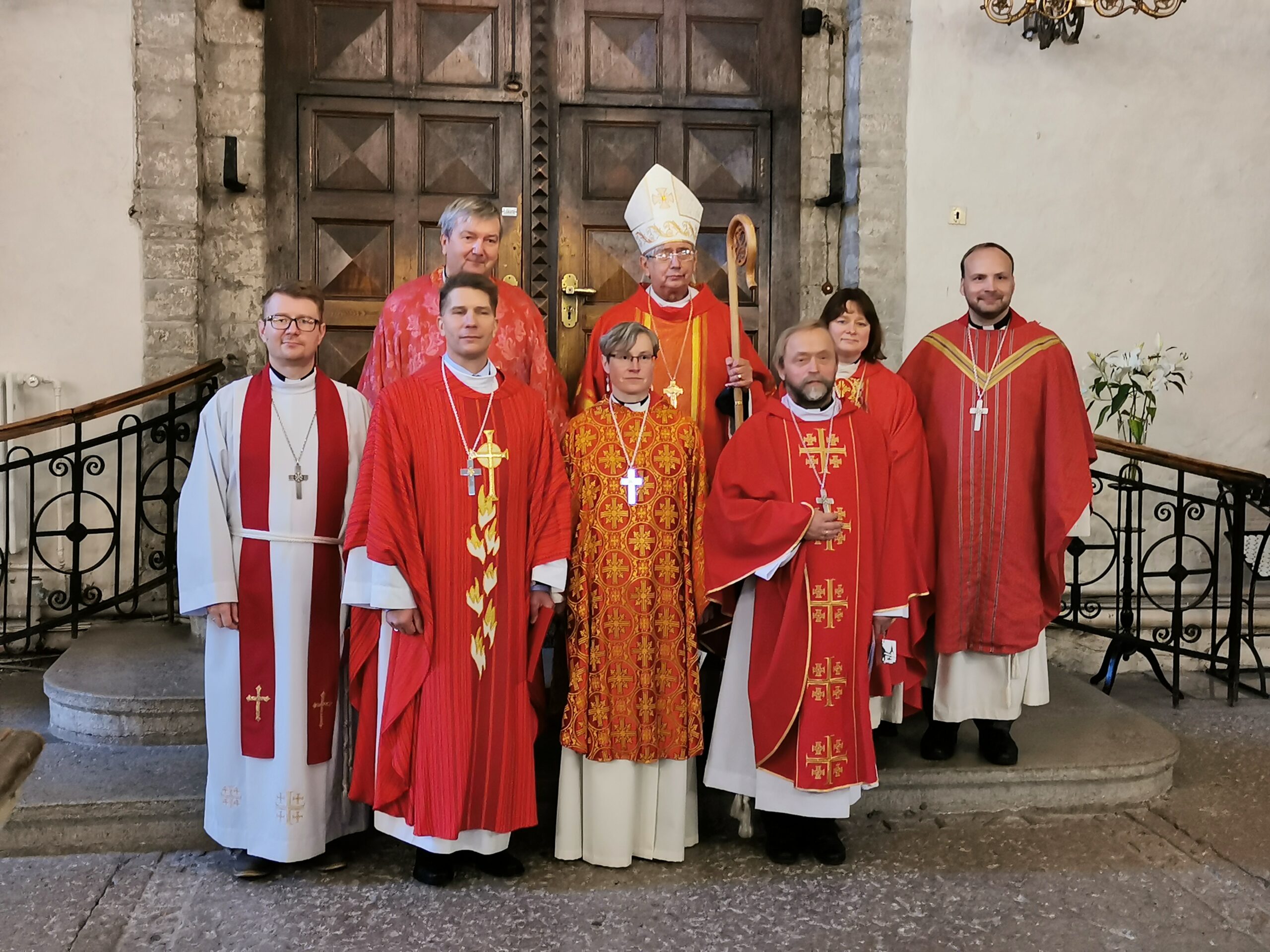 Jane Vain, Ülo Liivamägi ja Volli Nugis pühitseti luterliku kiriku sünnipäeval preestriametisse