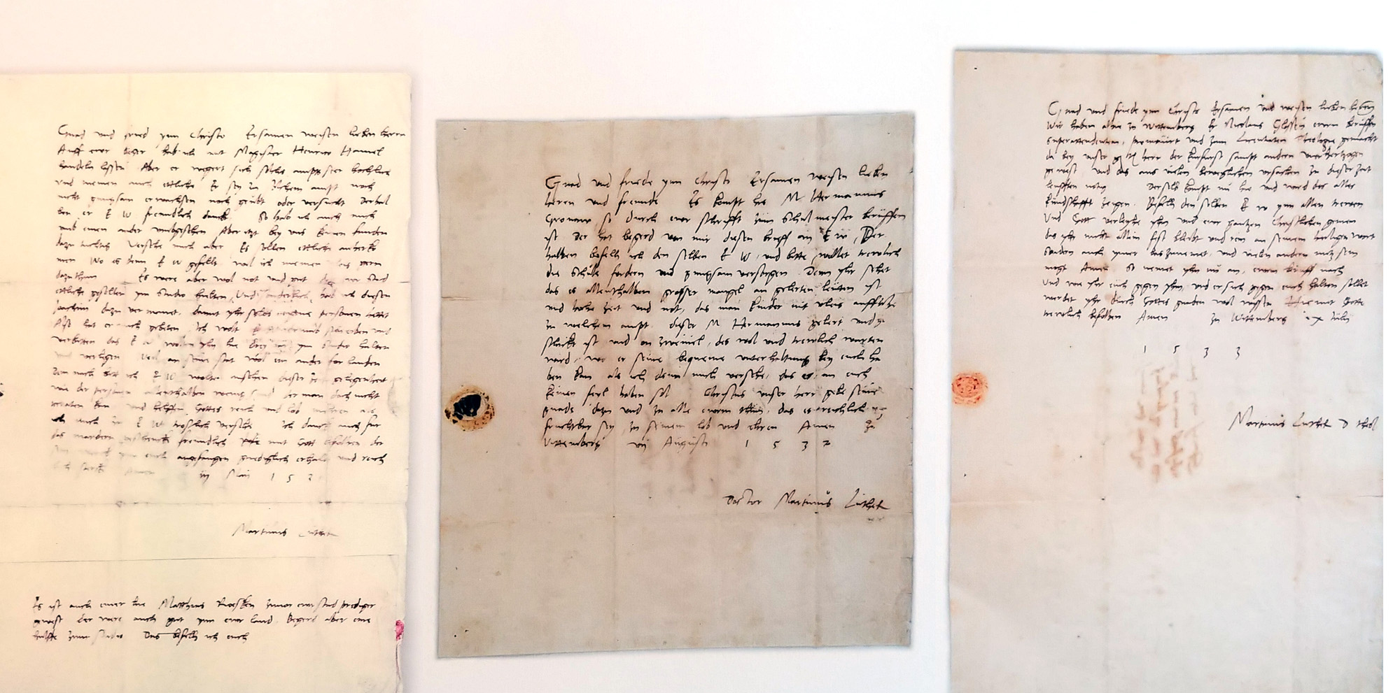 Arhiivipärlid: Martin Lutheri kirjad Tallinna linnavõimudele