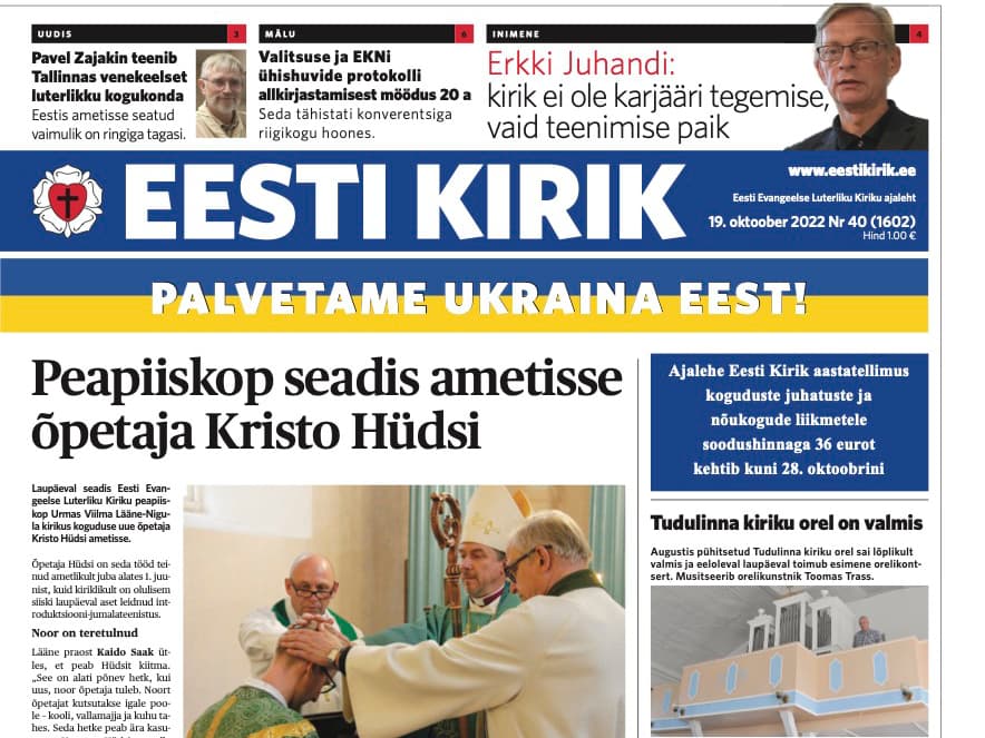 Eesti Kirik 19.10.2022
