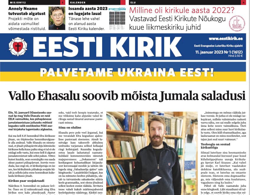 Eesti Kirik 11.01.2023