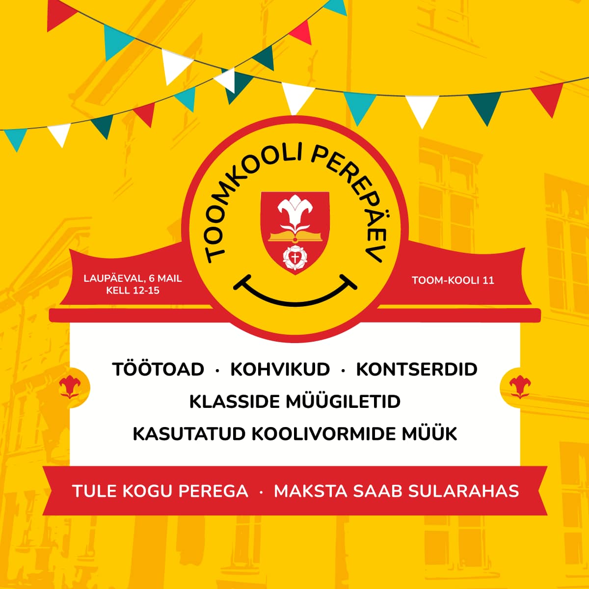 Juba homme! Tallinna Toomkool kutsub perepäevale