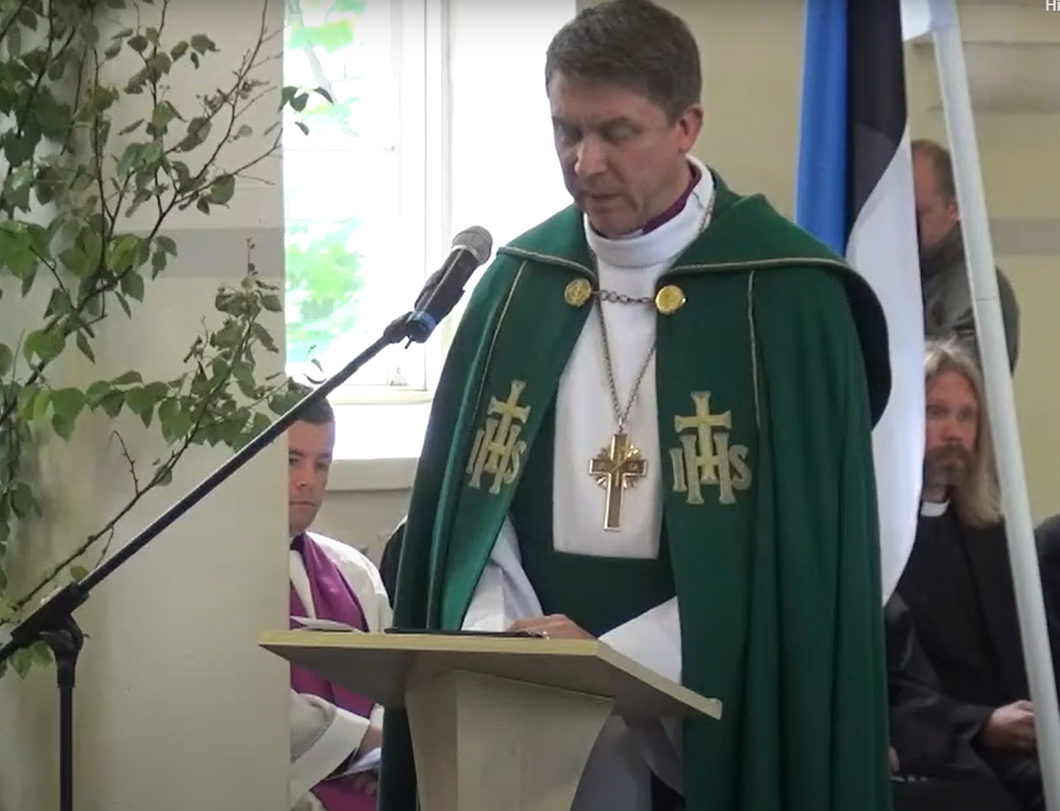 Peapiiskop Urmas Viilma peab võidupühal jutluse Viljandi Jaani kirikus