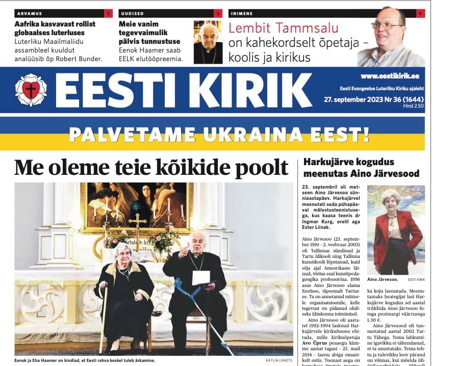 Eesti Kirik 27.09.2023