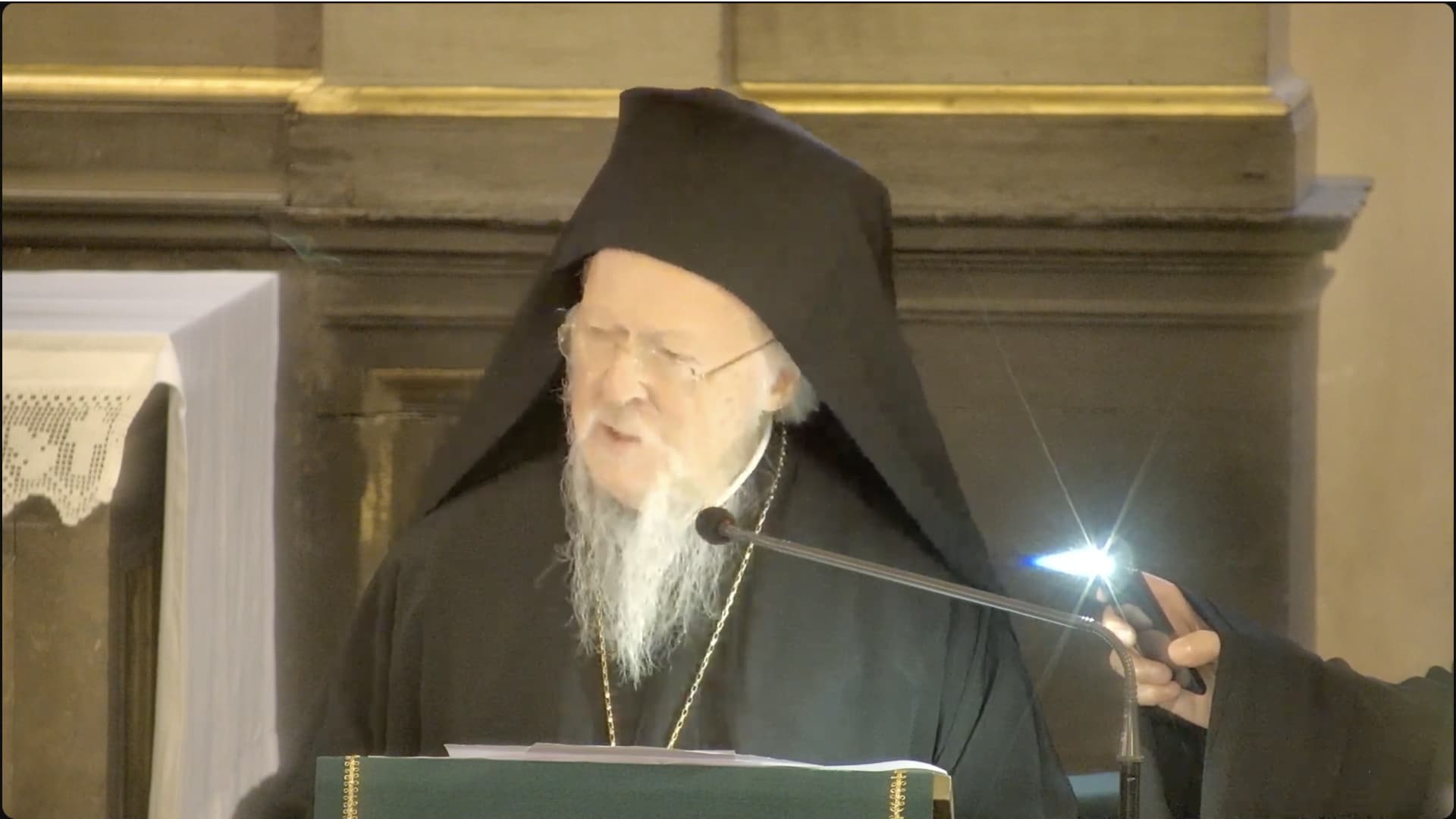 Tema Pühaduse oikumeenilise patriarhi Bartolomeuse kõne Eesti Kirikute Nõukogu korraldatud oikumeenilisel jumalateenistusel 19. septembril 2023