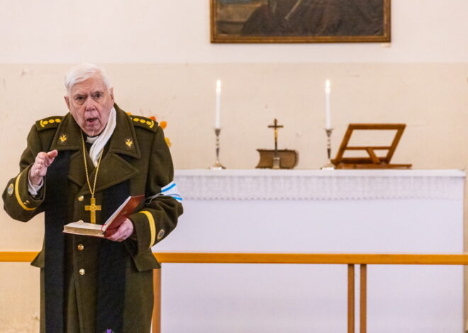 Kaitseväe kaplaniteenistus tähistas Paldiskis oma 105. aastapäeva