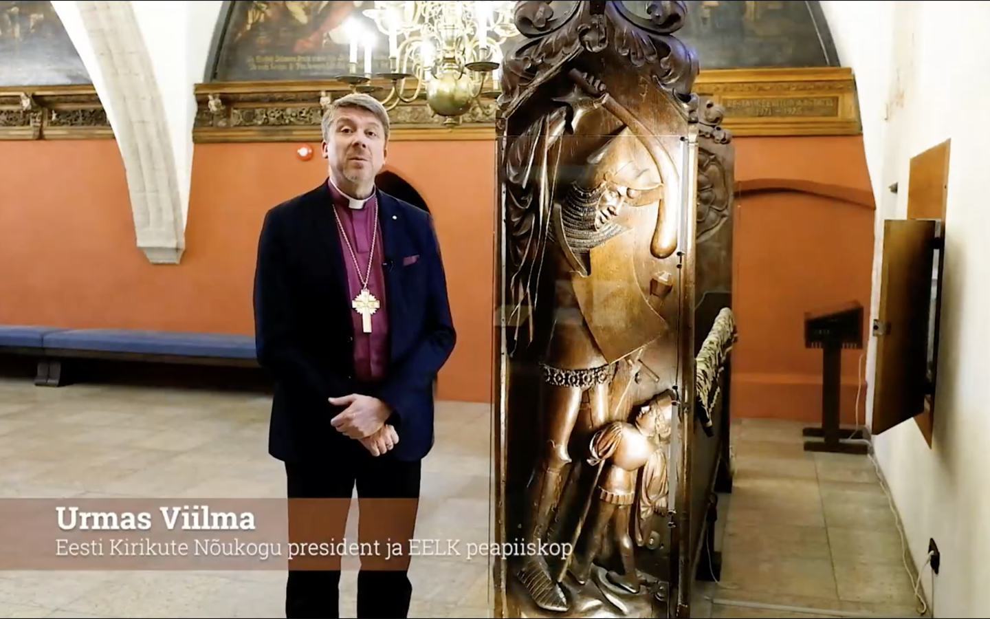 Valminud on hariv videosari “Tallinna raekoja raesaali lünettmaalid ja raepingid”