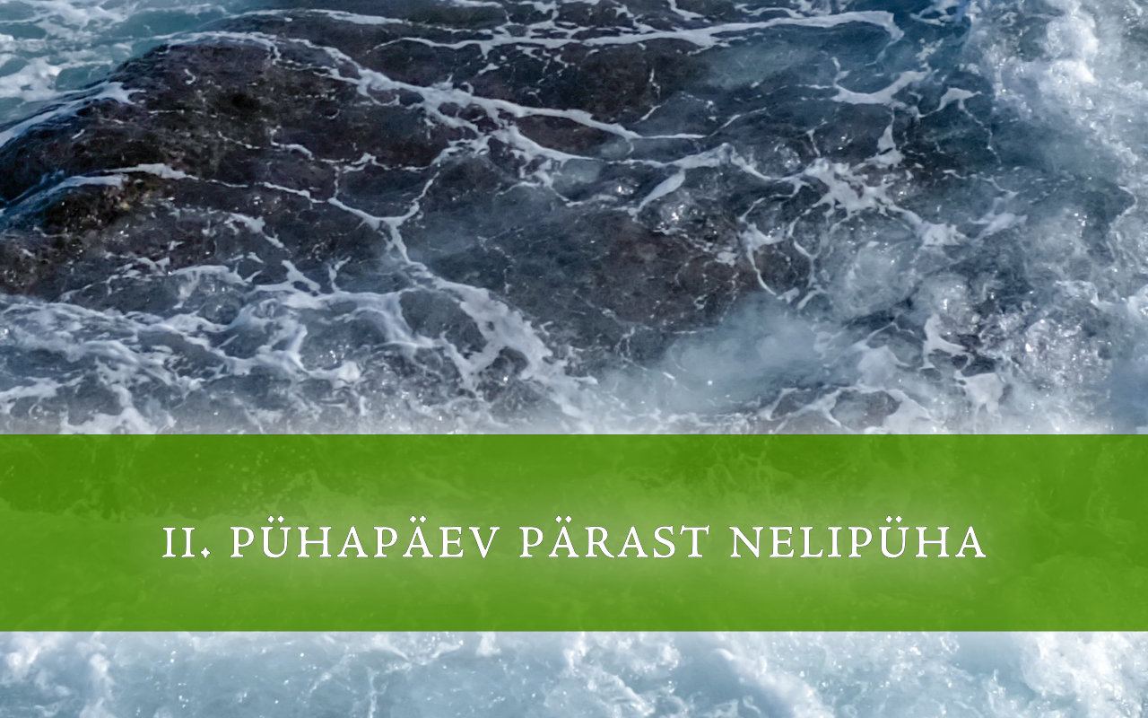 11. pühapäev pärast nelipüha: Soosinguajad