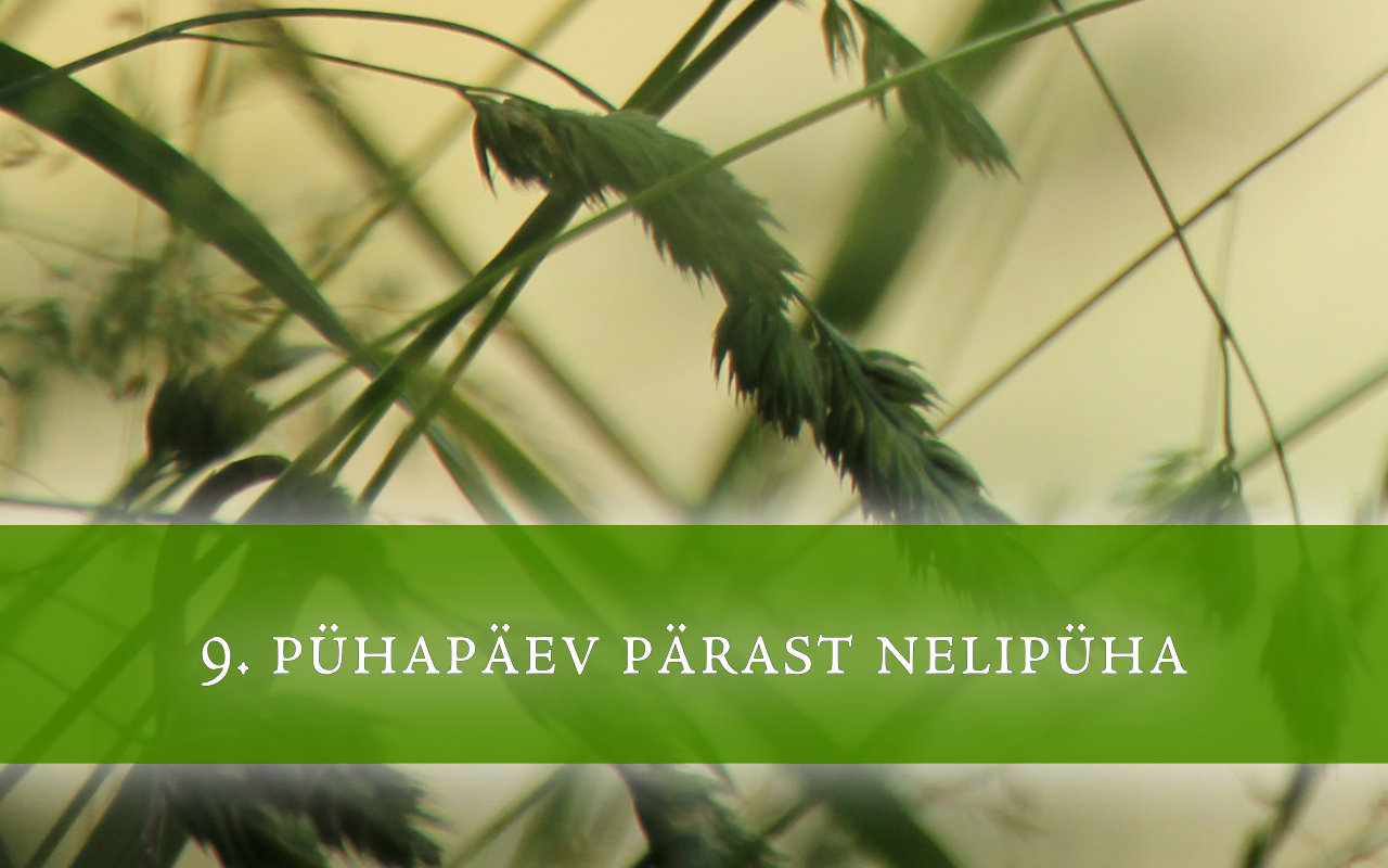 9. pühapäev pärast nelipüha