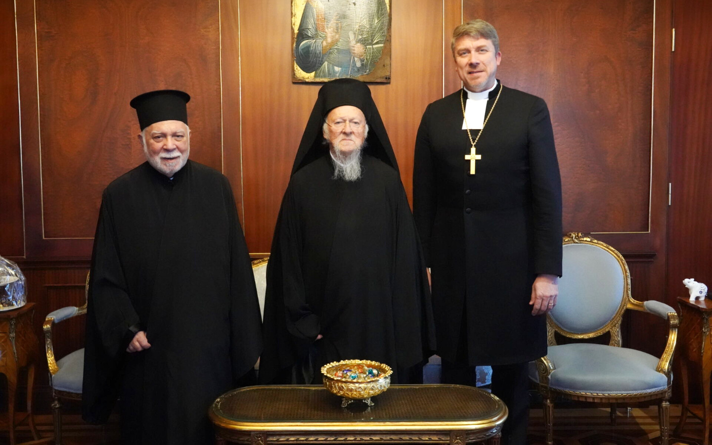 Peapiiskop Urmas Viilma külastas Konstantinoopoli patriarhi Bartolomeust