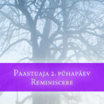 Paastuaja 2. pühapäev (Reminiscere)