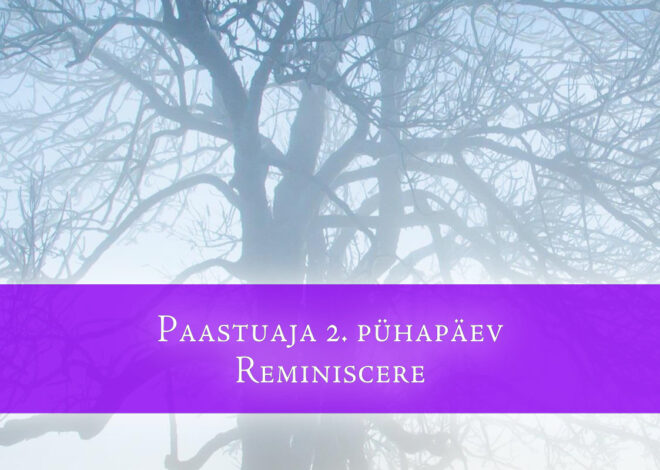 Paastuaja 2. pühapäev (Reminiscere)