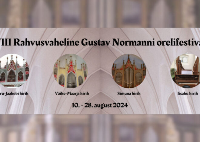 Rahvusvaheline Gustav Normanni Orelifestival 2024