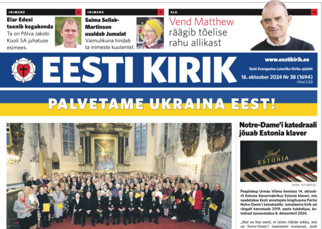 Eesti Kirik 16.10.2024