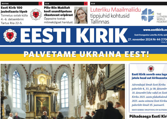 Eesti Kirik 27.11.2024