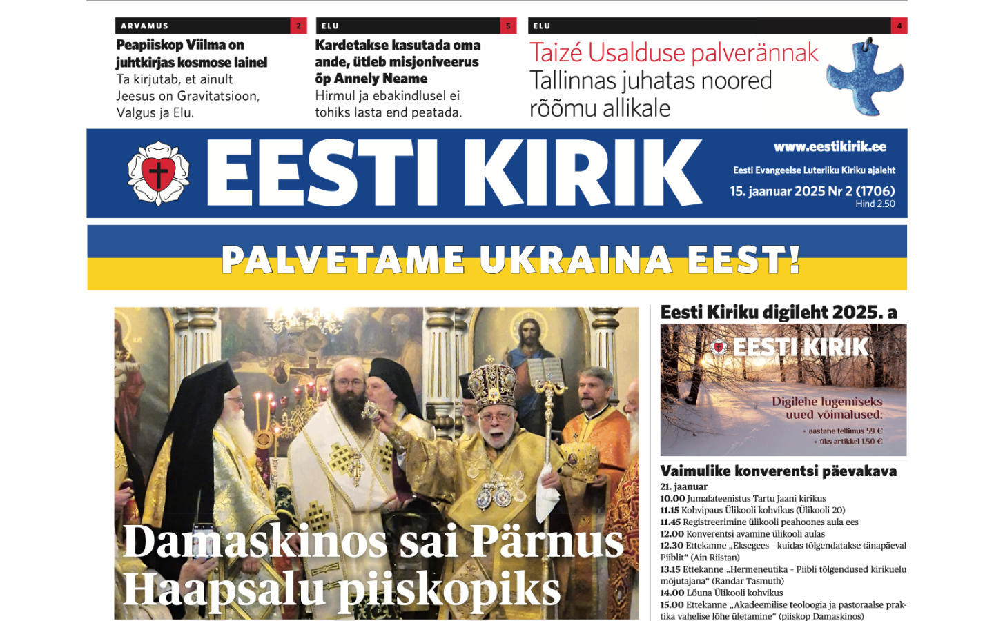 Eesti Kirik 15.01.2025