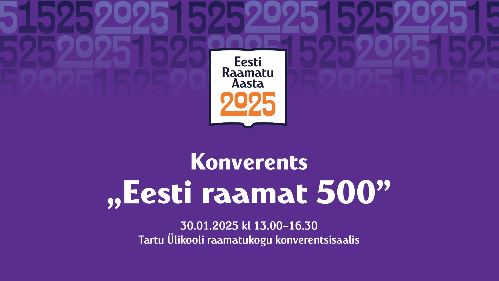 Konverents “Eesti raamat 500”