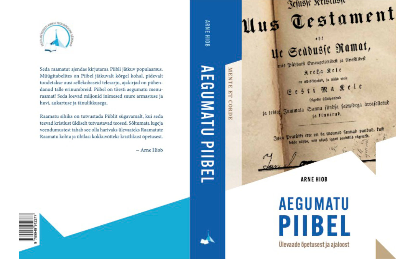 5. juunil toimub Arne Hiobi uue raamatu “Aegumatu Piibel” esitlus