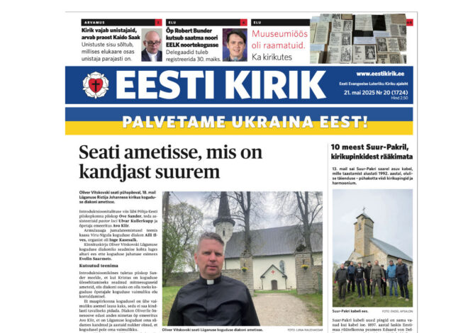 Eesti Kirik 21.05.2025