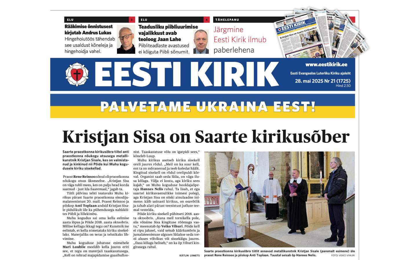 Eesti Kirik 28.05.2025