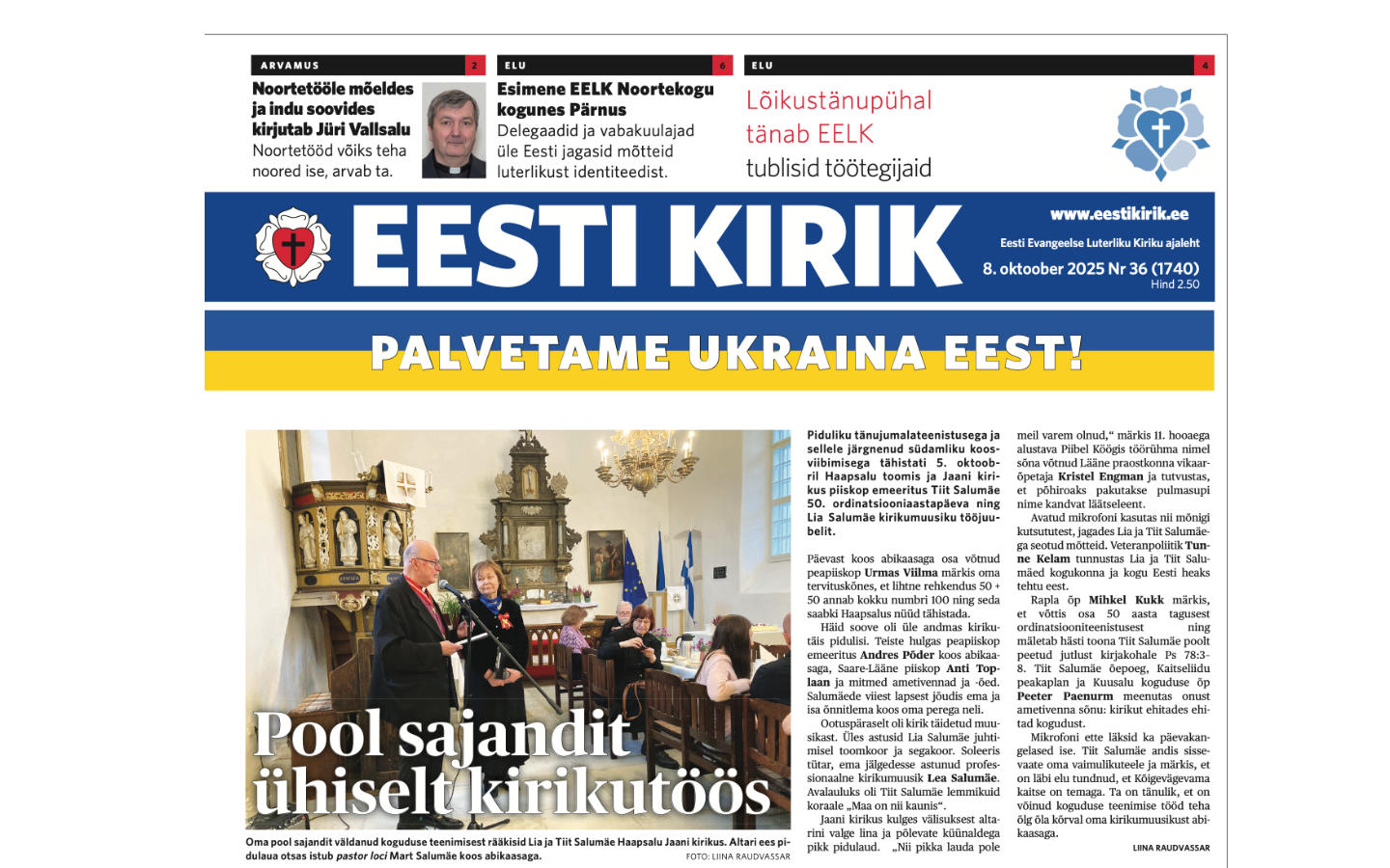 Eesti Kirik 08.10.2025