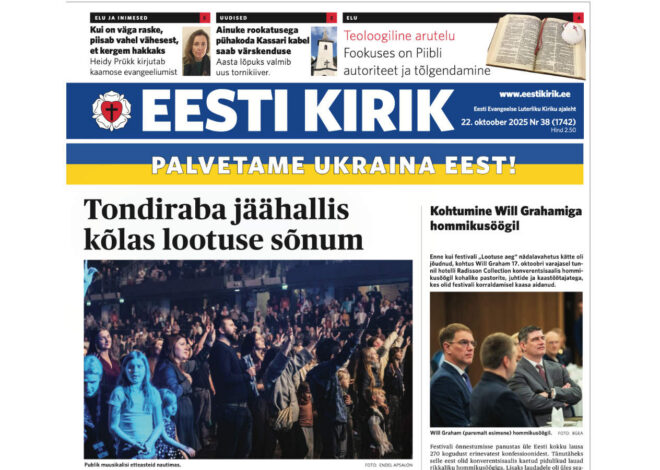 Eesti Kirik 22.10.2025