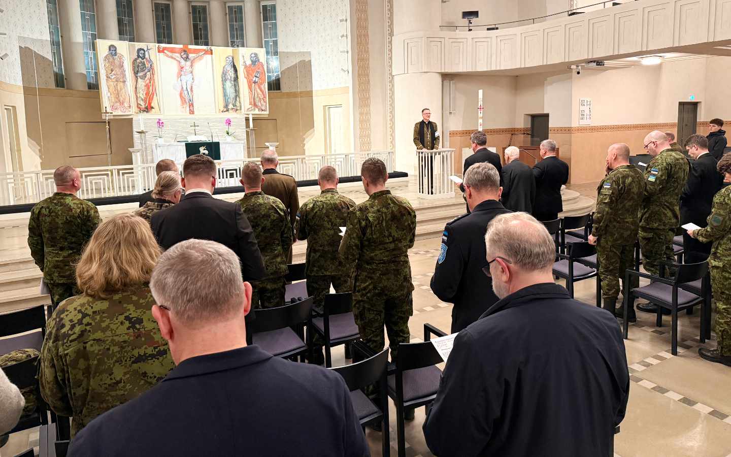 Tartu Pauluse kirikus tähistati kaitseväe kaplaniteenistuse kolmekümnendat sünnipäeva