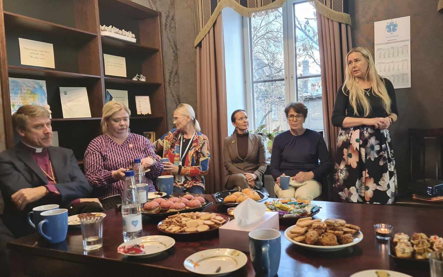 Peapiiskop Urmas Viilma õnnistas Eesti Diakoonia peretöö keskuse uued ruumid