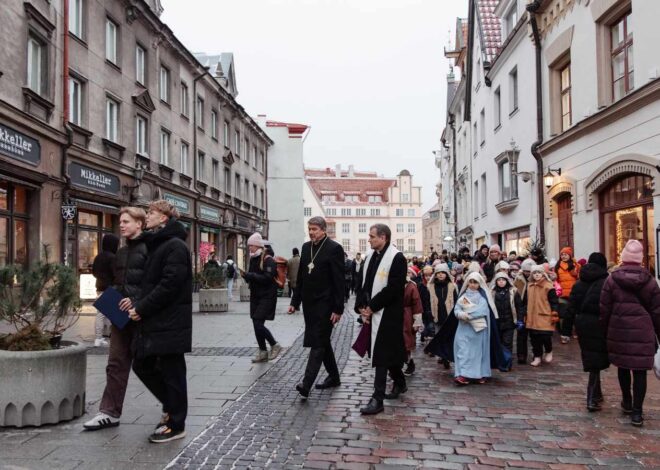 Reedel avatakse Tallinna Vanalinnas traditsiooniline jõulusõimede tänav