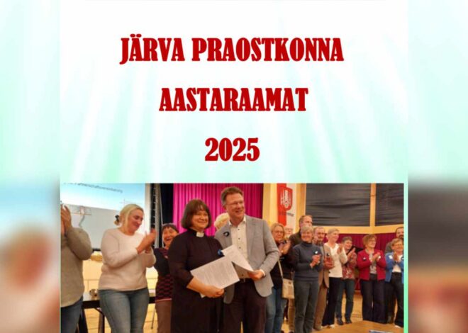 Ilmus Järva praostkonna aastaraamat 2025