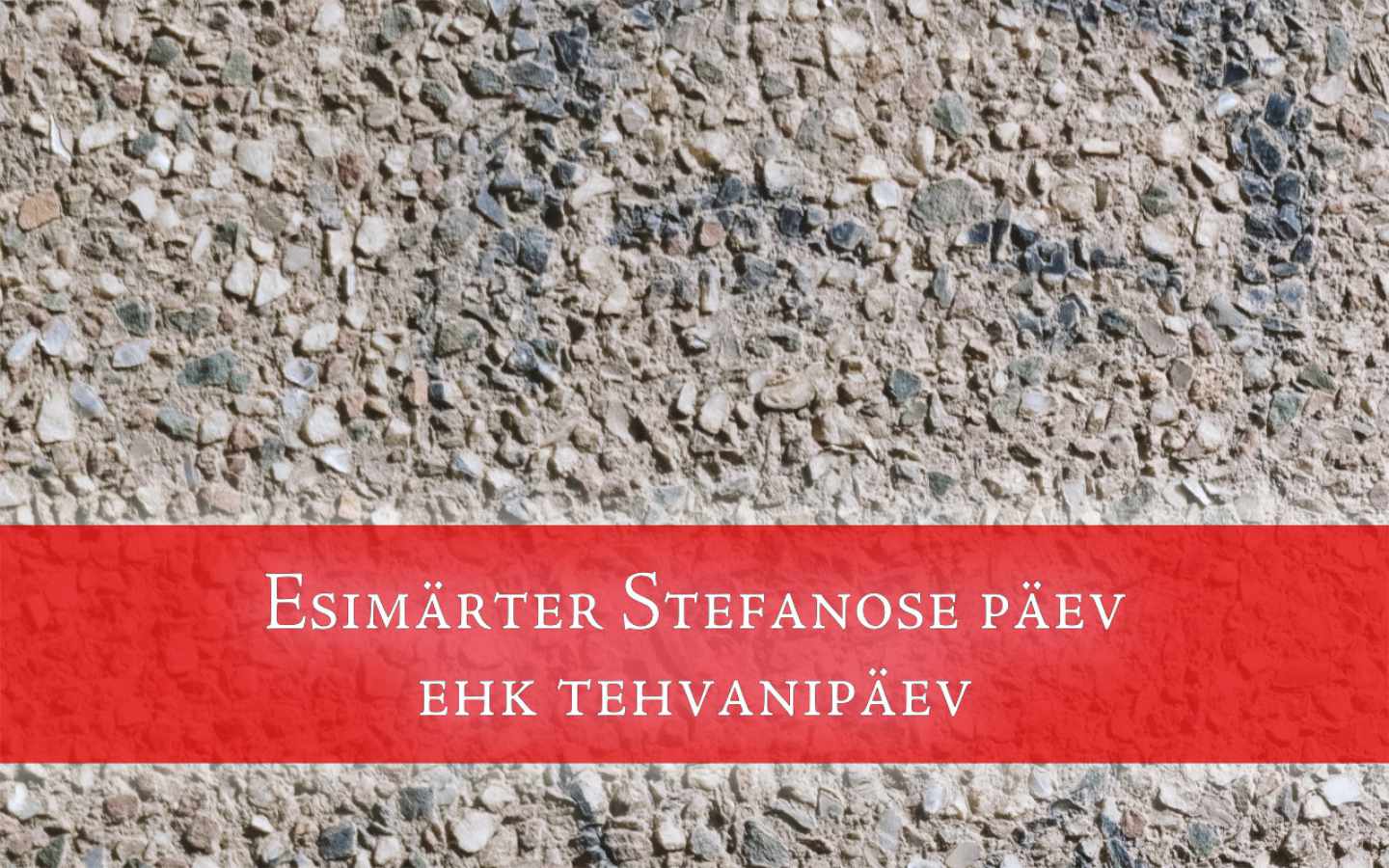 Teine jõulupüha toob meie ette ka esimese kristliku märtri Stefanose