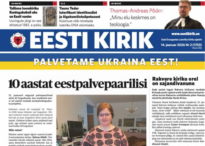 Eesti Kirik 14.01.2026