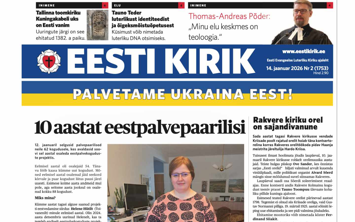 Eesti Kirik 14.01.2026