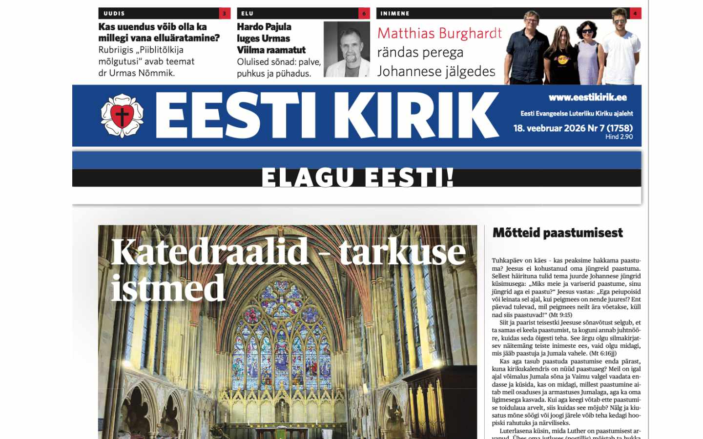 Eesti Kirik 18.02.2026