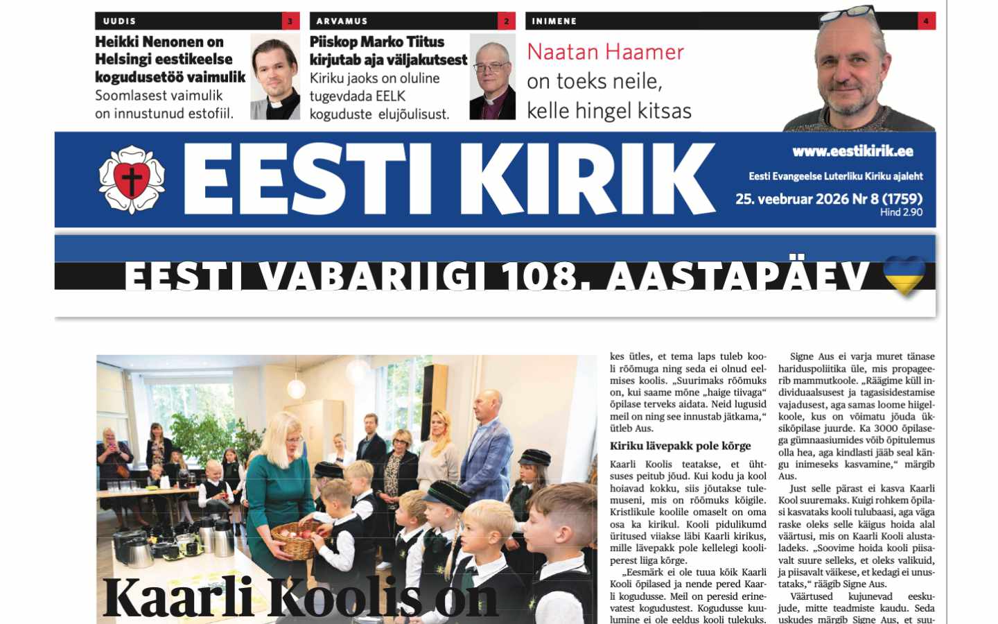 Eesti Kirik 25.02.2026