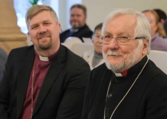 Tiit Salumäe Ingeri Kiriku emeriitpiiskopile: palveside ja osadus püsib ka üle suletud piiri