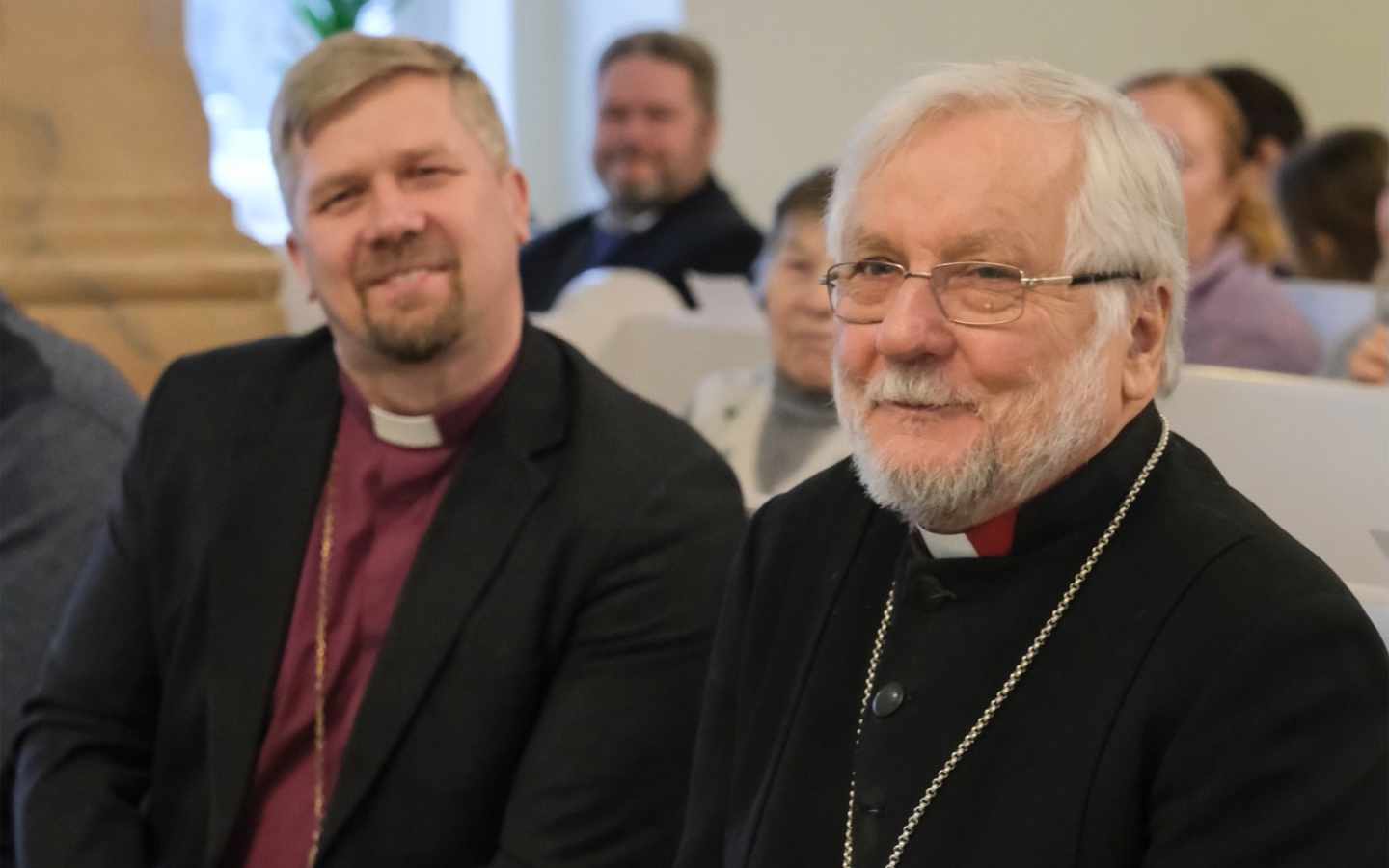 Tiit Salumäe Ingeri Kiriku emeriitpiiskopile: palveside ja osadus püsib ka üle suletud piiri