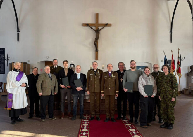 Seitse õppurit lõpetasid Kaitseväe ja Kaitseliidu kaplanite kursuse