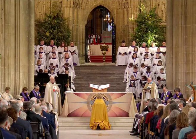 Peapiiskop Urmas Viilma osales Canterbury uue peapiiskopi ametisseseadmisel