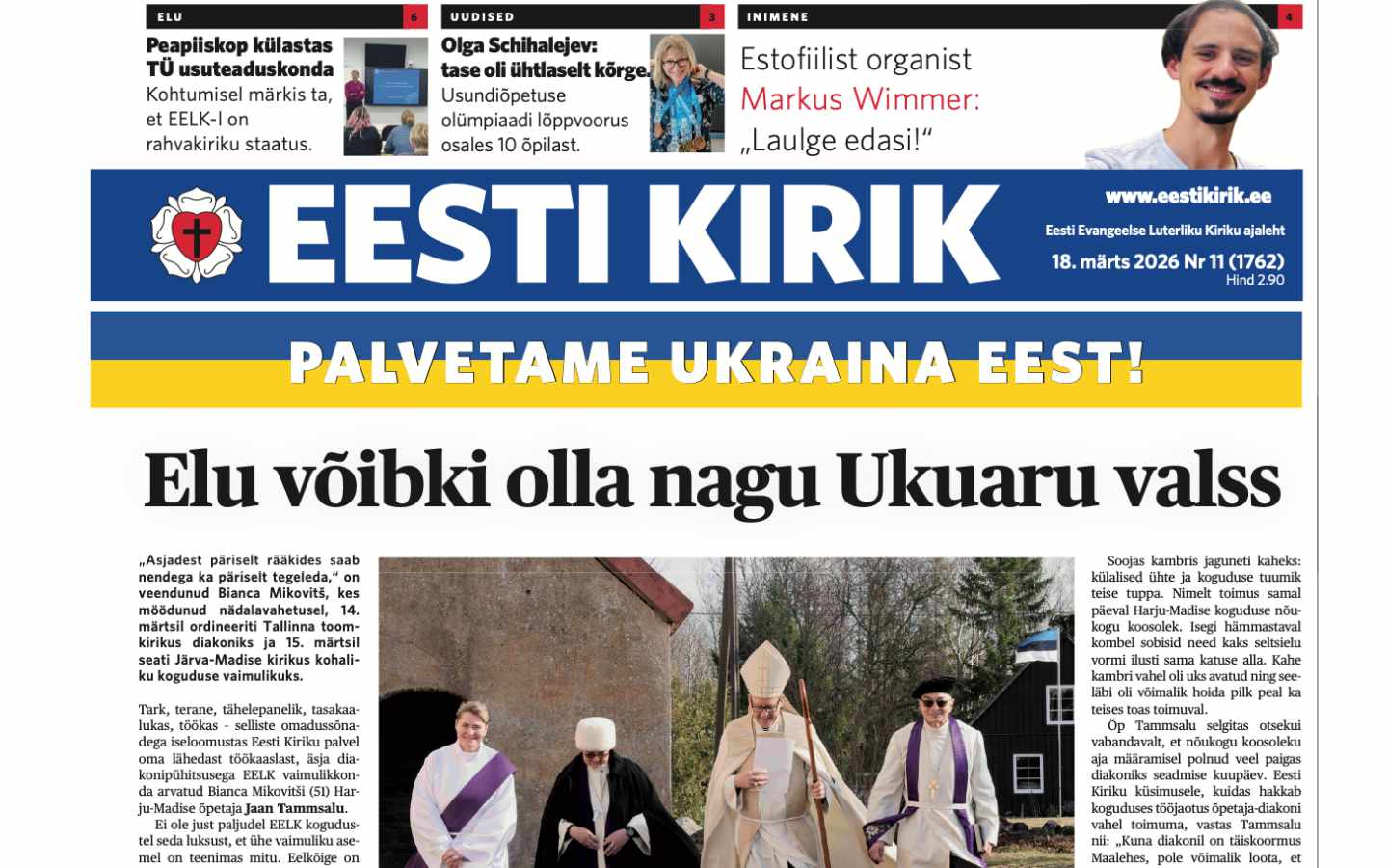 Eesti Kirik 18.03.2026