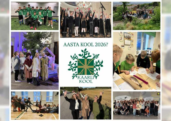 Kaarli Kool kandideerib aasta kooli tiitlile ja ootab rahvahääletusel toetushääli