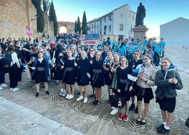 Tallinna Kaarli noortekoor tõi Hispaaniast kaks hõbediplomit