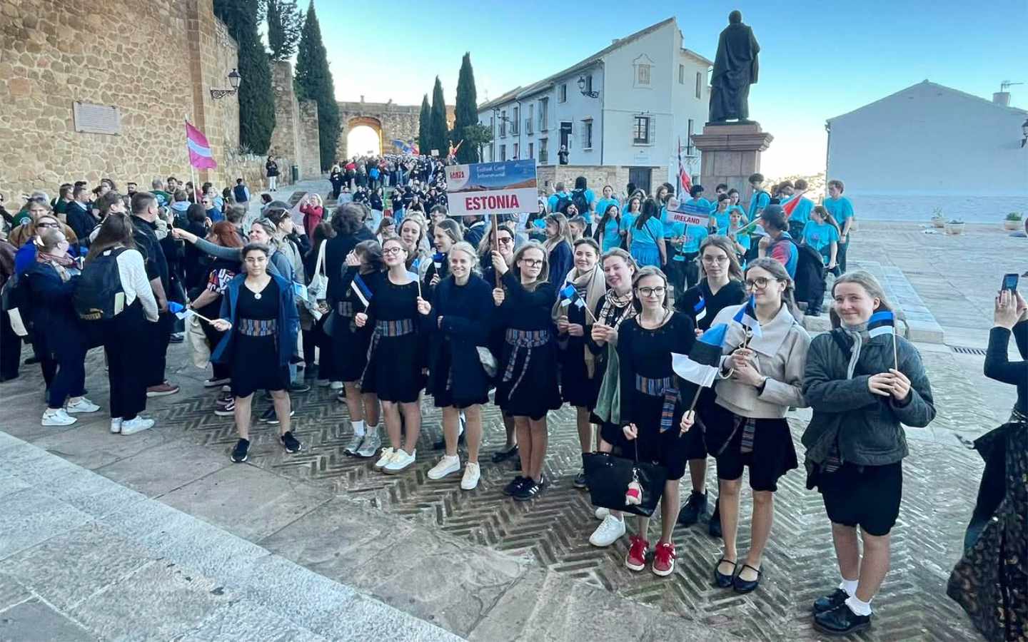 Tallinna Kaarli noortekoor tõi Hispaaniast kaks hõbediplomit