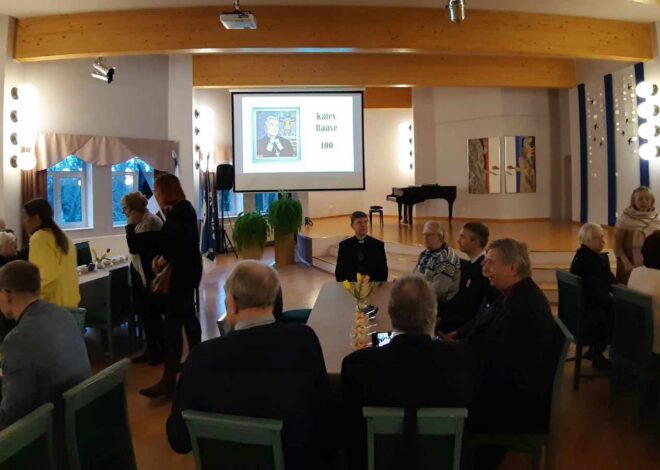Hallistes mälestati kiriku ülesehitajat Kalev Raavet tema 100. sünniaastapäeval