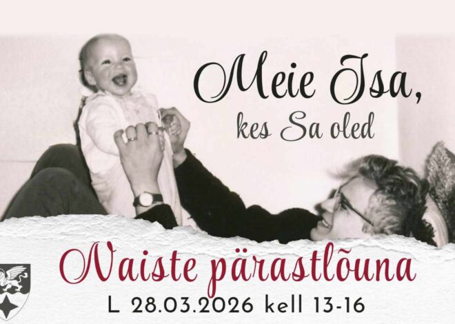 Lasnamäe Püha Markuse kogudus korraldab naiste pärastlõuna Jumala isaduse teemal