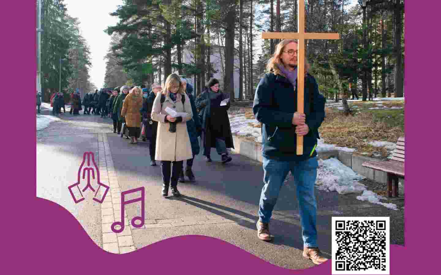 Ida-Helsingis toimub mitme keele ja kiriku ühine ristirännak