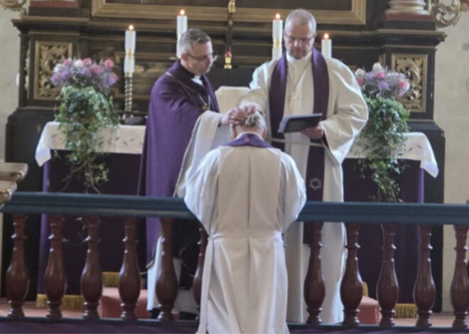 Volodimir Batuhtin õnnistati Rakveres misjonitööle Ukraina luterlikus kirikus