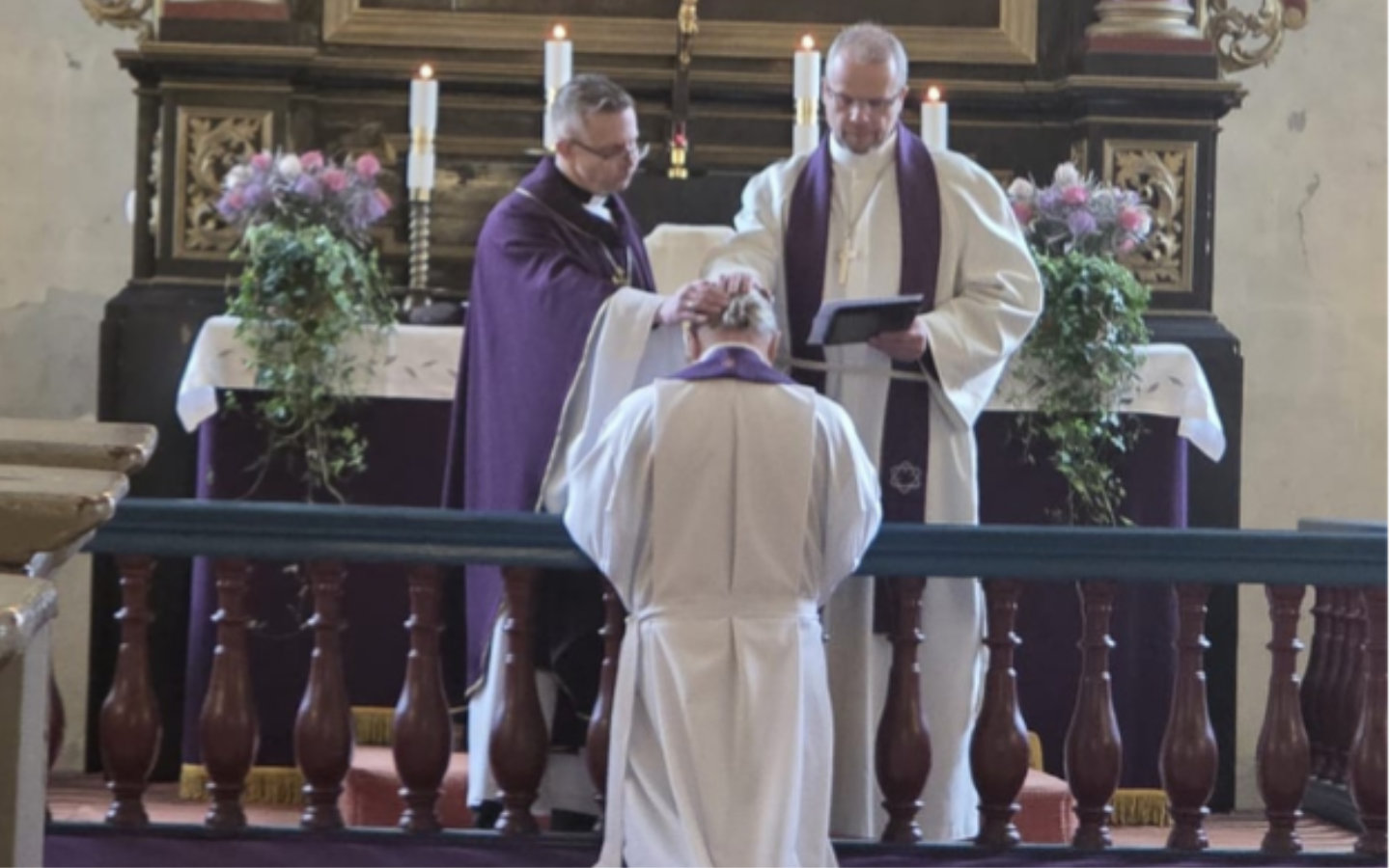 Volodimir Batuhtin õnnistati Rakveres misjonitööle Ukraina luterlikus kirikus