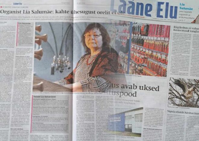 Pool sajandit Haapsalu kirikumuusika rütmis: Lia Salumäe elutöö ja tunnustus